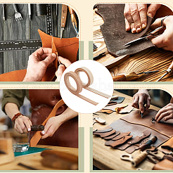 1шт плоский кожаный шнур&nbsp;WL-CL0001-21A