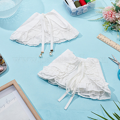 2 шт. 2-х видов съемных вышитых накладных воротников DIY-HY0001-95