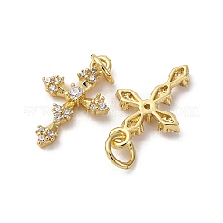 Латунные микро проложить кубического циркония подвески&nbsp;KK-P308-25G