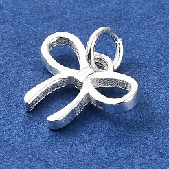 925 серебряная подвеска с бантом STER-M119-05C-S