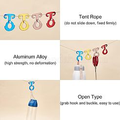 8 шт. 4-цветный алюминиевый сплав&nbsp;TOOL-FH0001-17