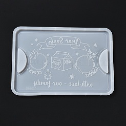 Тарелка для подноса своими руками с ручкой силиконовые Молды DIY-I099-61