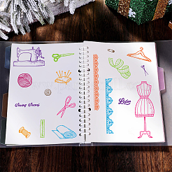 Пластиковые штампы пвх&nbsp;DIY-WH0167-56-216