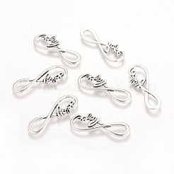 Сплав бесконечности в тибетском стиле с соединителями надежных ссылок&nbsp;TIBE-S230-AS-LF