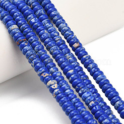 Синтетические имперские нитки из бисера яшмы G-Z110-B04-2x4mm