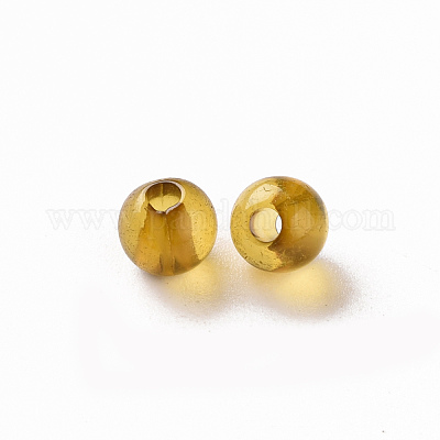 Прозрачные акриловые бусины MACR-S370-A6mm-737-1