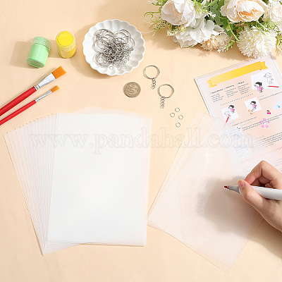 Прямоугольные пластиковые термоусадочные листы «сделай сам» DIY-WH20010-13-1