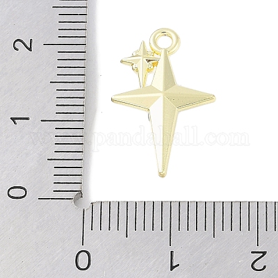 Подвески из сплава со стразами PALLOY-F018-17G-1