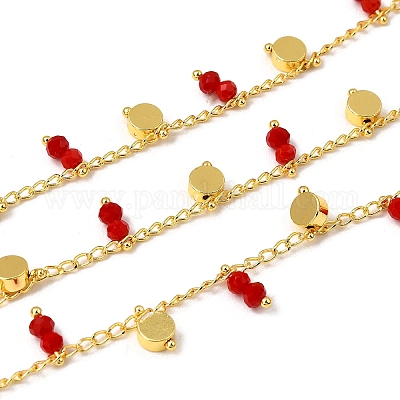 Латунные плоские круглозвенные цепи CHC-H114-07G-07-1