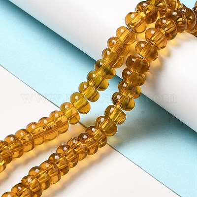 Прозрачные стеклянные бусины LAMP-G156-20P-1