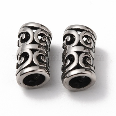 Бусины из нержавеющей стали 304&nbsp;STAS-Z015-27AS-1