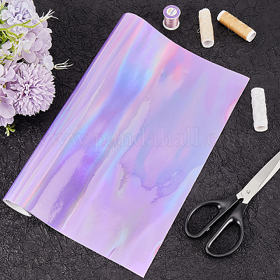 Лазерная ткань из искусственной кожи DIY-WH0491-31A-1