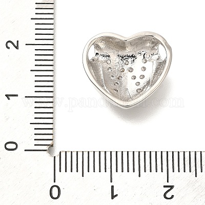 Стойки обшивки латунь микро проложить Циркон подвеску KK-I722-04P-W-1