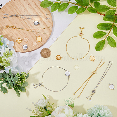 Набор для самостоятельного изготовления купольного браслета DIY-DC0002-49-1