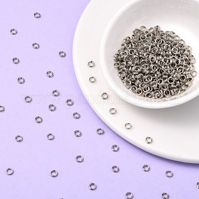 Железные разрезные кольца JRD8MM-01B-NF-1