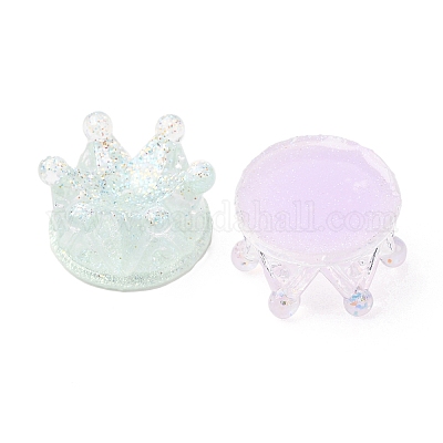 Светящиеся кабошоны из прозрачной смолы CRES-L045-03-1