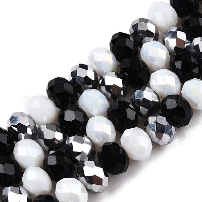 Прозрачные стеклянные бусины GLAA-T023-09A-1