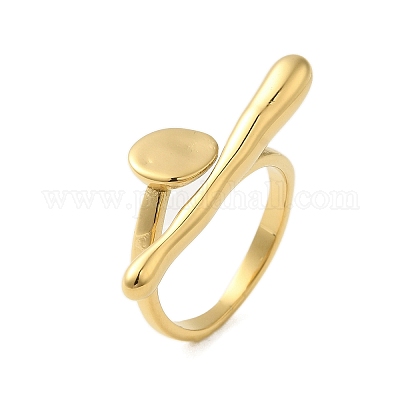 Кольца из нержавеющей стали 304 для женщин RJEW-U013-06G-1