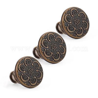 Регулируемые булавки на пуговицах из сплава PW-WGFFBA6-01-1