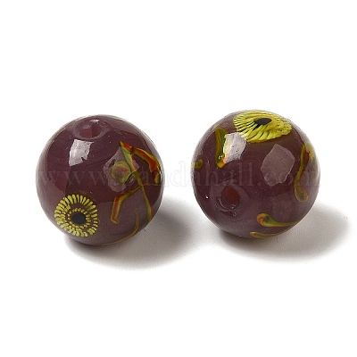 Бусины лэмпворк  LAMP-C016-04E-14-1