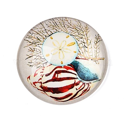 Кабошоны из стекла GGLA-T004-11T-1