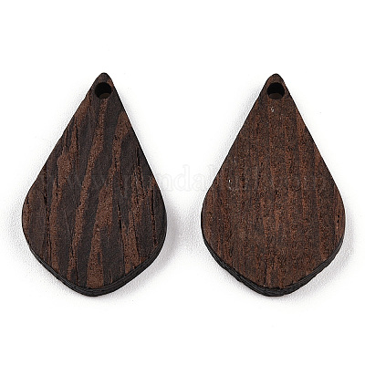 Подвески из натурального дерева венге WOOD-T023-82-1