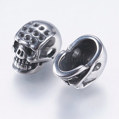 304 нержавеющая сталь бусины со стразами STAS-I097-057AS-1