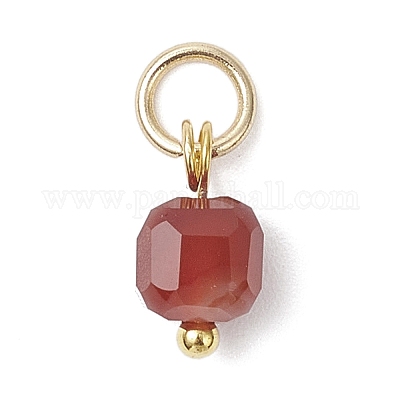 100 шт. 10 стиля подвесок-кубов из натурального камня PALLOY-JF04520-02-1