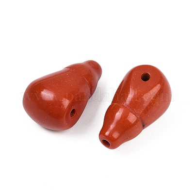 Окрашенные синтетические бирюзовые бусины гуру с 3 отверстием G-C198-01A-04-1