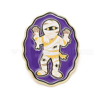 Эмалевые булавки для мумии JEWB-H033-05C-G-1