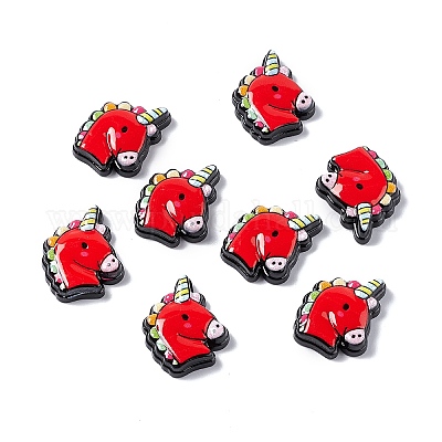 Непрозрачные кабошоны из смолы RESI-C027-05B-1