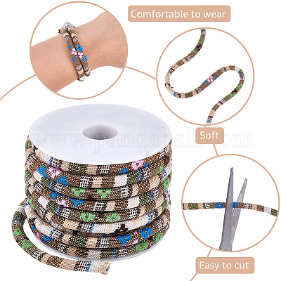 1 рулон этнических шнуров из полиэстера&nbsp;OCOR-CY0002-53B-1