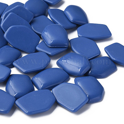 Непрозрачные акриловый кабошоны MACR-S373-143-A16-1