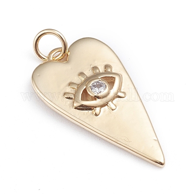 Латунные микро проложить кубического циркония подвески ZIRC-I042-01D-1