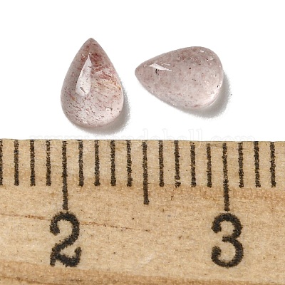 Натуральные клубничные кварцевые кабошоны G-Q173-02A-09-1