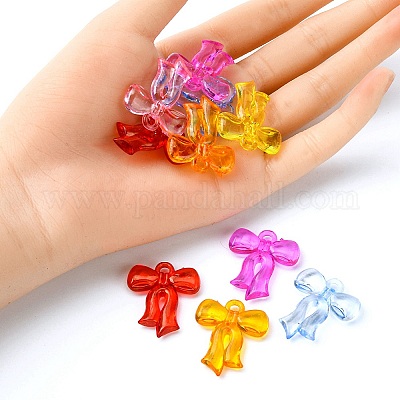 Прозрачные акриловые подвески&nbsp;TACR-YW0001-80-1