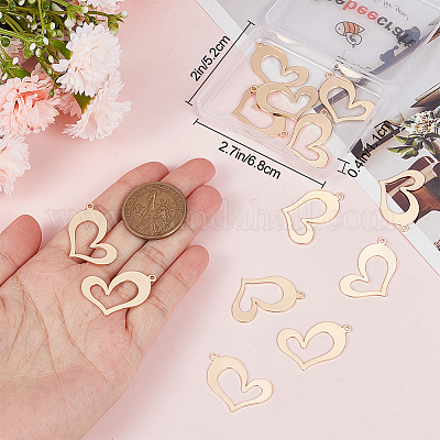 18шт латунные подвески KK-BBC0008-14-1