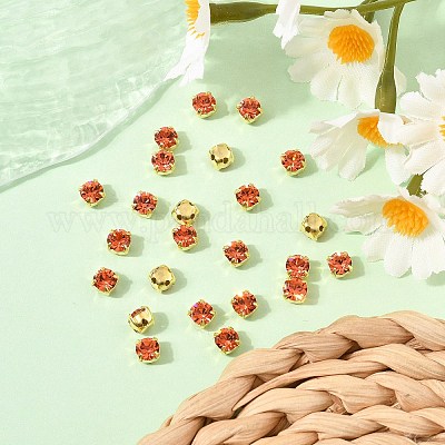 Preciosa® maxima crystal в пришивной чашке Y-PRC-SS12-90350-G-1