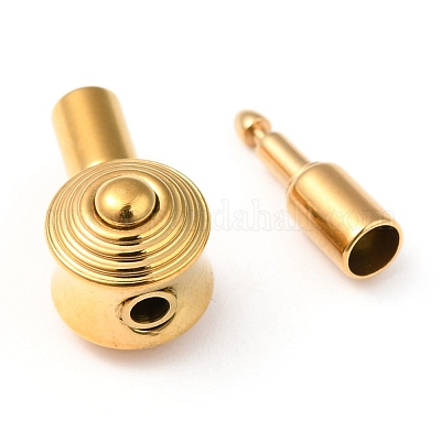 Винтовые застежки из нержавеющей стали 304 с вакуумным покрытием PVD STAS-P255-10G-1