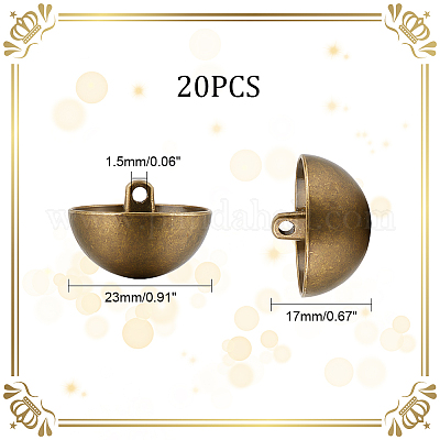 20 шт. пуговицы из сплава BUTT-UN0001-09-1