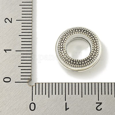 Сплавочные овальные бусины тибетского стиля  FIND-U015-19AS-1