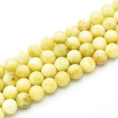 Природного кварца нитей бисера G-N355-8mm-40-1