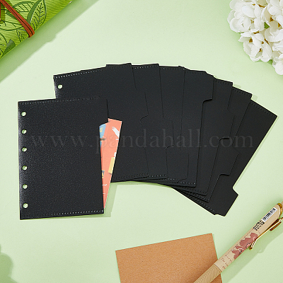 Разделители для переплета из полипропилена с 6 отверстием AJEW-WH0541-42A-1