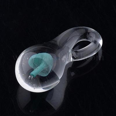 Подвески ручной работы стеклянные бусины LAMP-Q028-12B-1