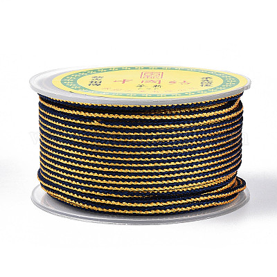 11 м поликоттоновый металлизированный плетеный шнур OCOR-N008-01A-1