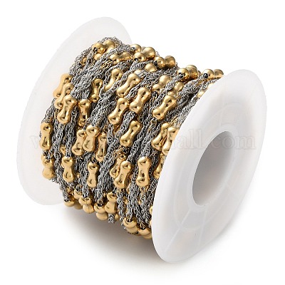 Цепи из нержавеющей стали 304 с бусинами CHS-F020-06GP-1