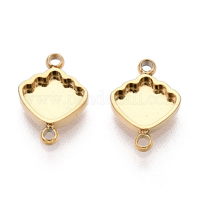 Оправы для кабошонов из нержавеющей стали 304 STAS-N115-31G-1