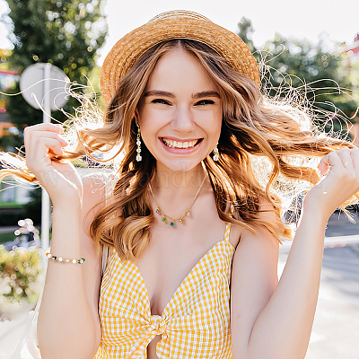 320 шт. 16-х видов гальванических стеклянных бусин EGLA-GA0001-19-1