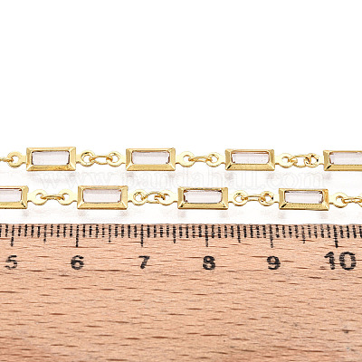 Латунные прямоугольные цепи&nbsp;CHC-N023-03A-G-1