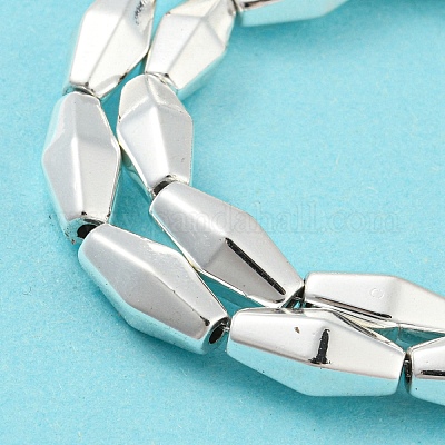 Гальванические нити синтетических магнитных гематитовых бусин G-Z032-A01-01S-1